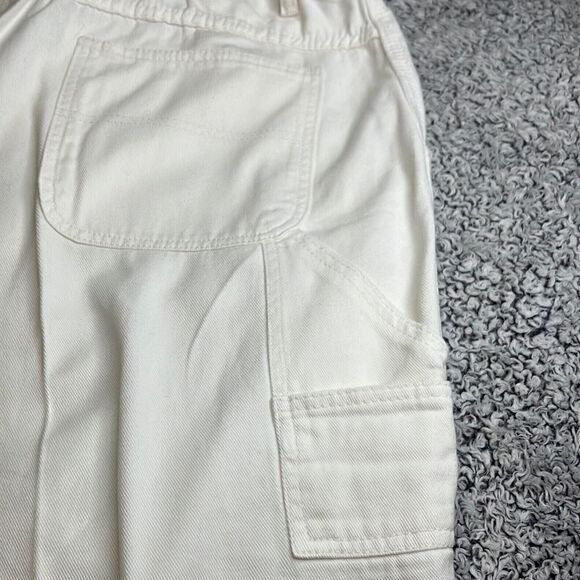 MAINSTREET BLUES 32 W White Carpenter Utility Unisex Shorts - Picture 10 of 12